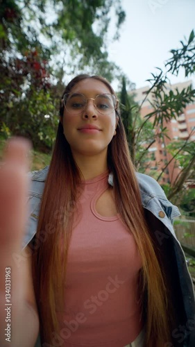 POV of a Woman Interacting with a Phone Screen