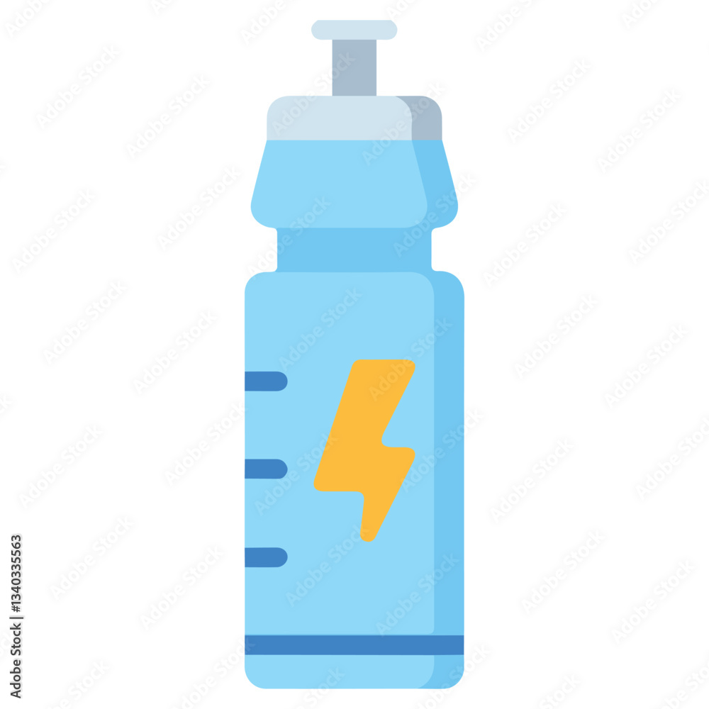 Energy drink icon in modern style. Illustration design eps Energy drink icon in modern style. Illustration design eps