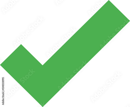 Ok check square fill icon
