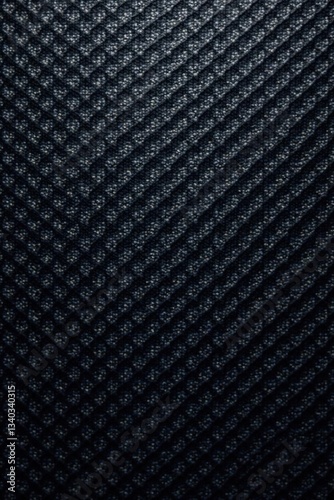 Wallpaper Mural Dark metallic surface with intricate carbon fiber weave, car interior, high-tech Torontodigital.ca