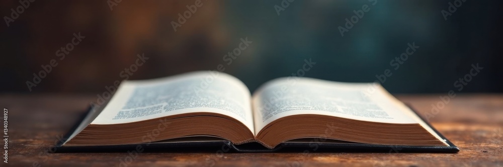 Obraz premium Empty book cover background for custom design, blank, template, void