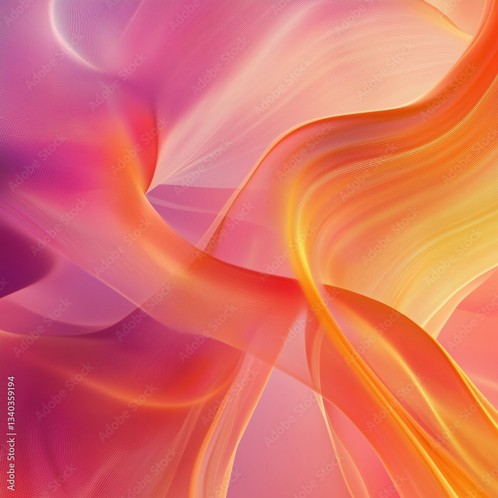 Obraz premium Orange and pink abstract background - 