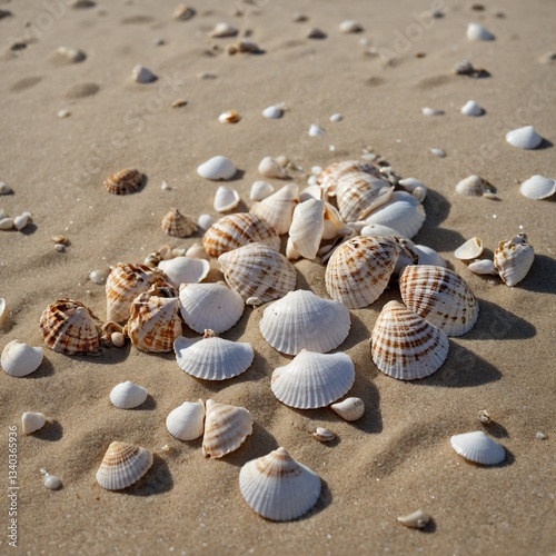 shells on the beach