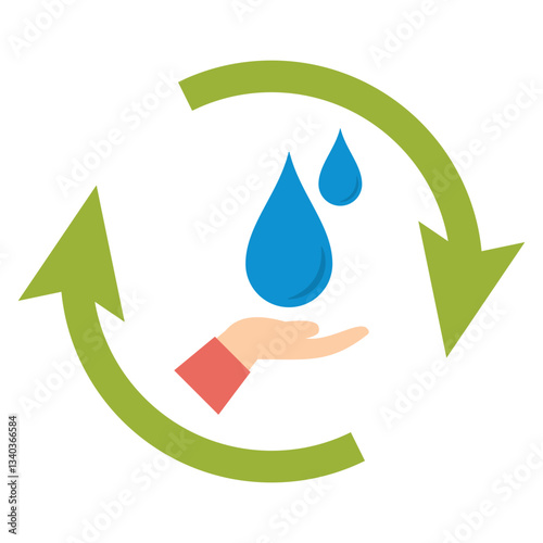 Water Conservation Icon