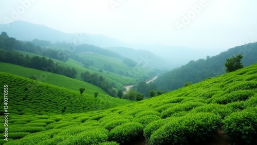 Wallpaper Mural Green Tea Field, Boseong South Korea Torontodigital.ca