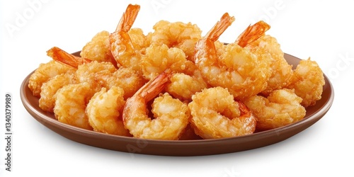 Shrimp Tempura on plate Product photographyappetitive