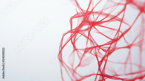 Abstract Red Network: A cap...