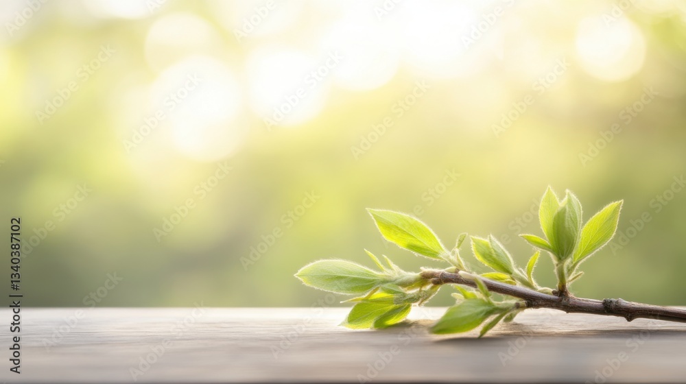 Fresh willow branch on wood, symbolizing renewal and tranquility during Qingming Festival. Fresh willow branch on wood, symbolizing renewal and tranquility during Qingming Festival.