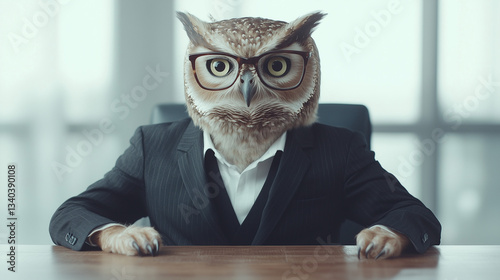 Wise Owl in a Suit: A cleve...