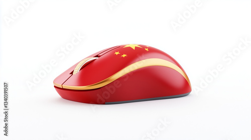 Digitized Dragon: A sleek, ...