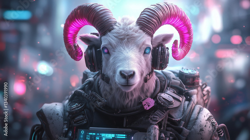 Cybernetic Ram: A futuristi...