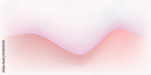 Peach pink technology digital background, abstract cyber nano communication, minimal background, innovation future tech data, internet network connection, 3D, white, line, light, wave