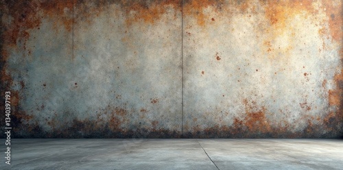 Distressed concrete wall with abstract grunge texture background , grey, distressed