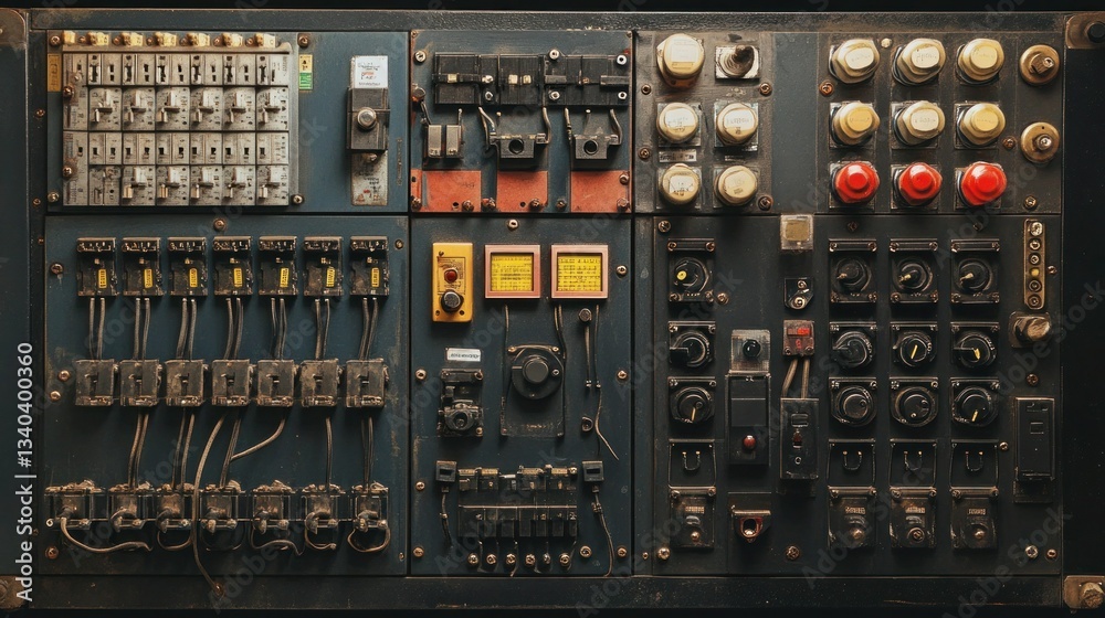 A close-up of a female engineer connecting high-voltage cables inside a large industrial control cabinet A close-up of a female engineer connecting high-voltage cables inside a large industrial control cabinet