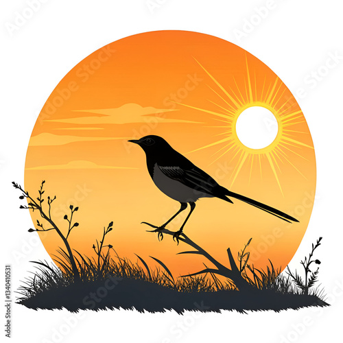 birds on a branch