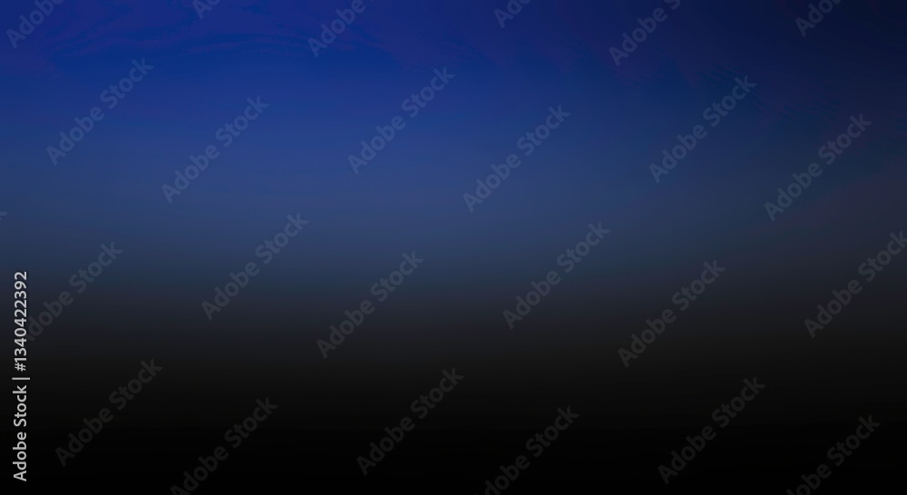 Obraz premium Dark Blue Gradient Background Studio Backdrop Smooth Texture Digital Design Photo Overlay Abstract