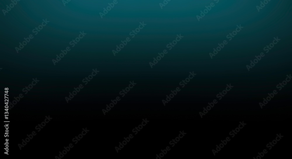 Fototapeta premium Dark Blue to Black Gradient Background Smooth Transition Abstract Texture Digital Art Design Element