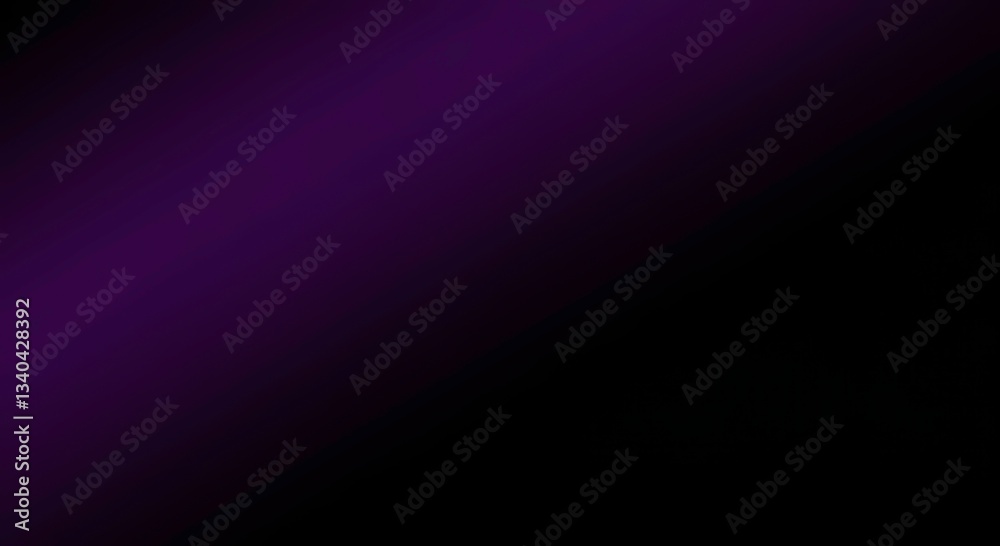 Obraz premium Abstract Dark Purple and Black Gradient Background Smooth Transition Digital Art Design Element