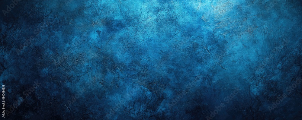 Fototapeta premium Deep Blue Textured Background