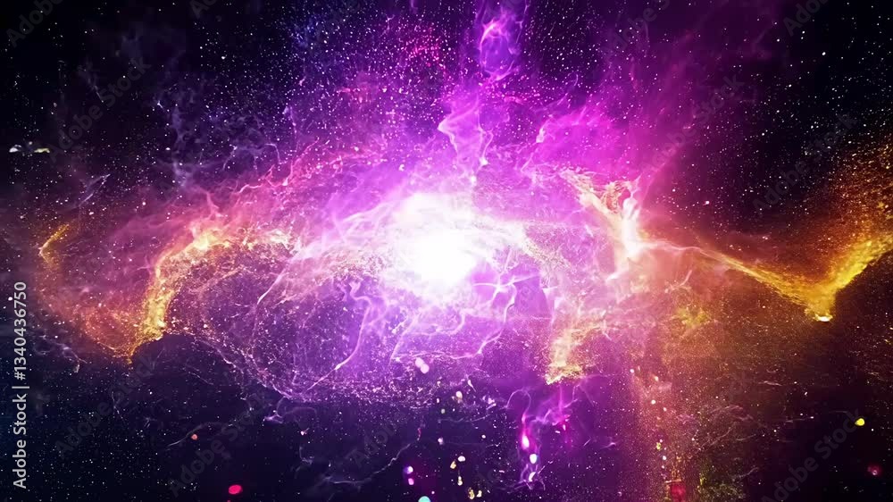 A massive stellar explosion effect, perfect for creating a galactic spectacle.