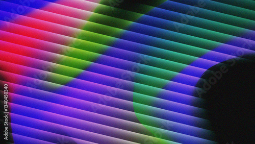 Colorful Fractal Glass Gradient Textures