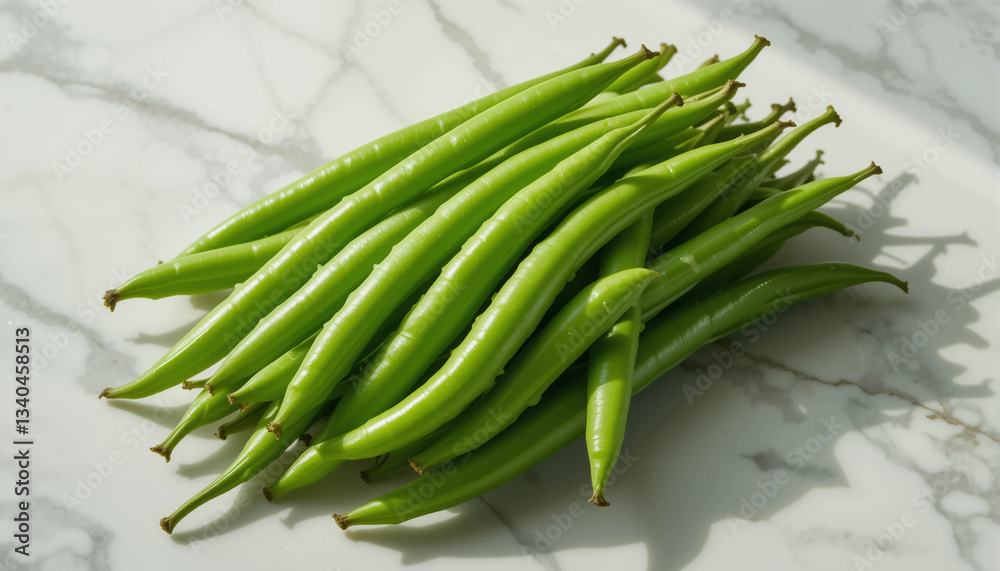 Fototapeta premium Bunch of Green Beans