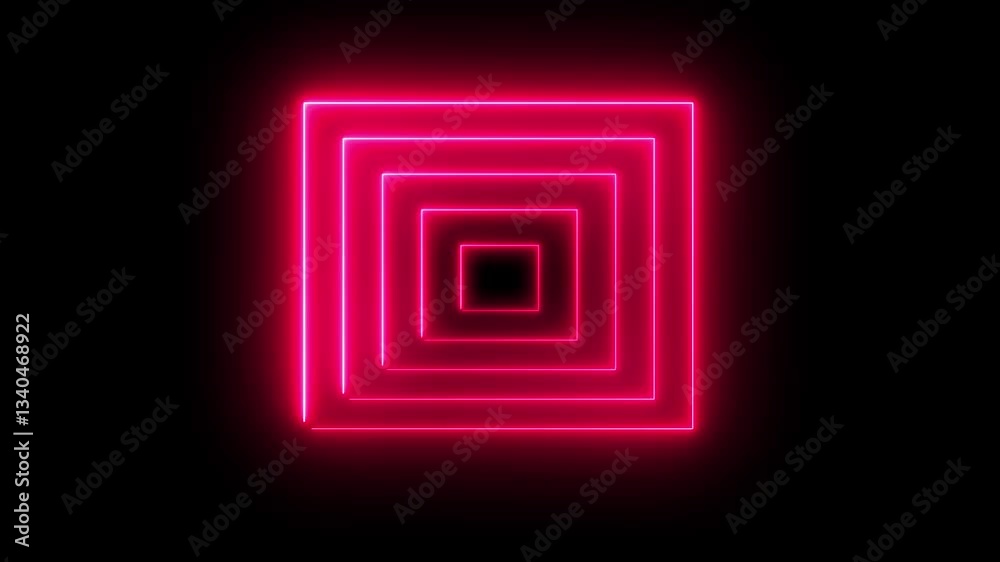 Abstract rainbow color neon rectangle line background motion graphics,technology, texture, wallpaper, Abstract rainbow color neon rectangle line background motion graphics,technology, texture, wallpaper,