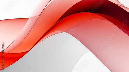 Abstract wavy design with vibrant color transitions