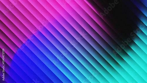 Colorful Fractal Glass Gradient Textures