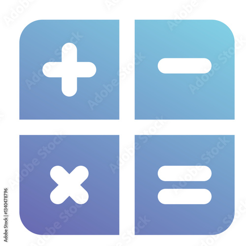 calculator icon for illustration