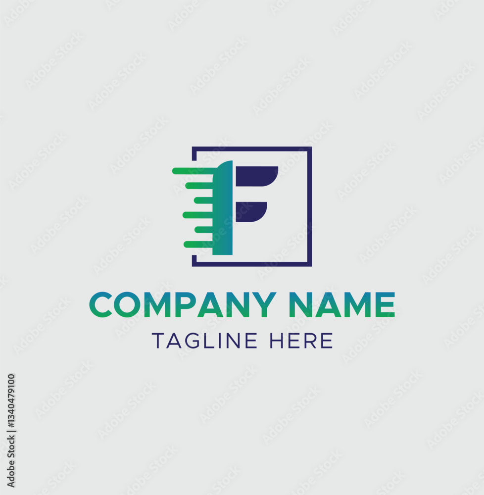 Modern Letter F Logo for Business and Branding
Modern Letter F Logo for Business and Branding
