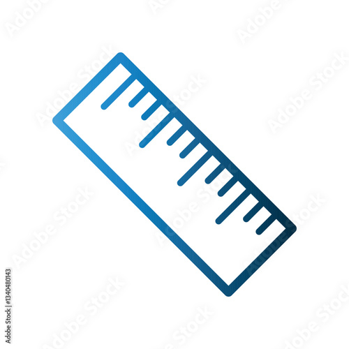 Ruler icon design template