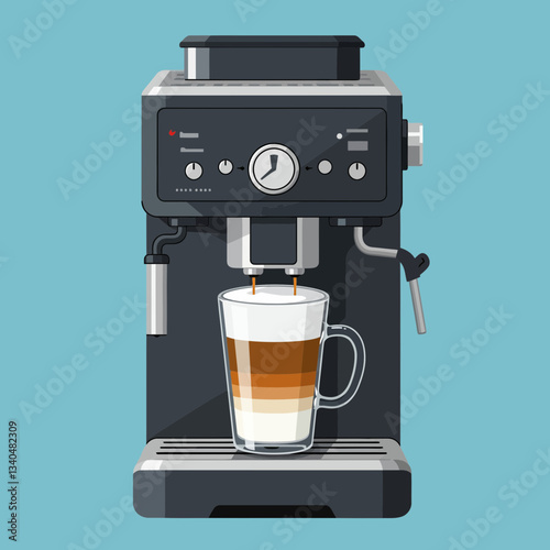 Modern Coffee Machine