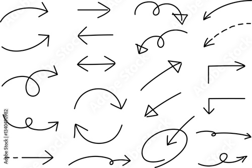 矢印セット黒線1