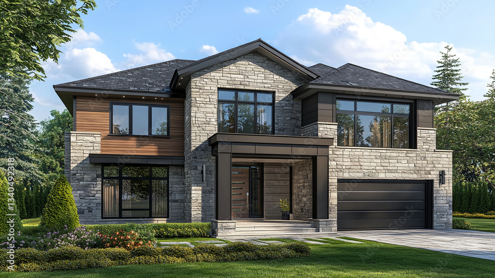 Modern Minimalist Home with Warm Interiors Modern Minimalist Home with Warm Interiors
