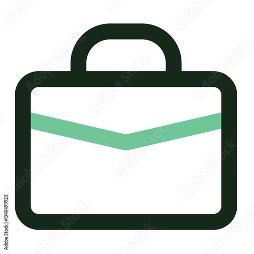 briefcase icon for illustration