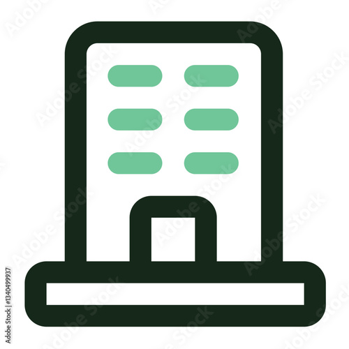building icon for illustration