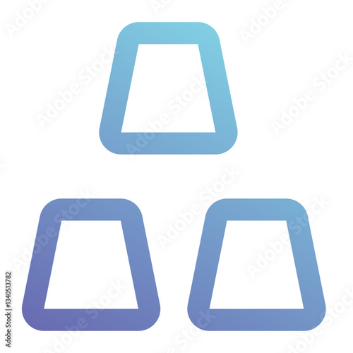 gold icon for illustration
