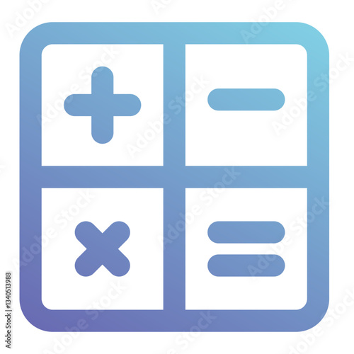 calculator icon for illustration