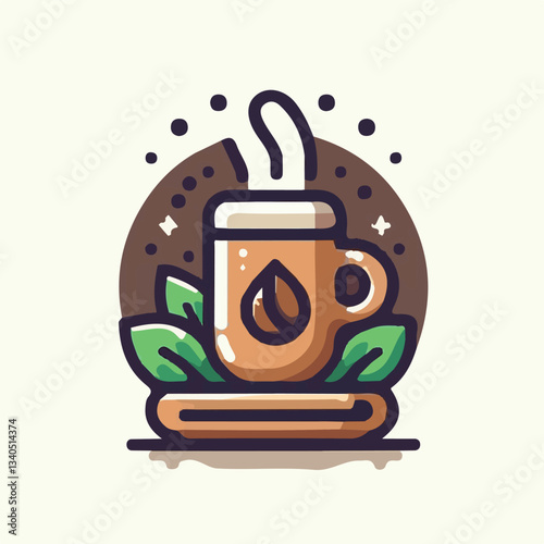 coffee, drink, cup, beverage, hot, morning, caffeine, espresso, cafe, background, black, breakfast, fresh, design, cappuccino, brown, mug, vector, white, mocha, isolated, aroma, set, latte, food, illu