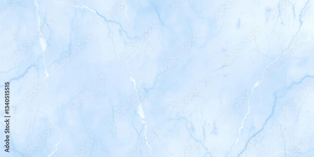 Obraz premium High-resolution blue pastel marble texture, natural veining, ideal for background, design, tile, stone floor, texture, natural