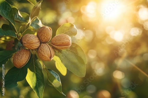 A pecan tree branch.