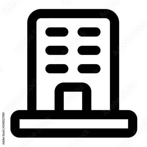 building icon for illustration