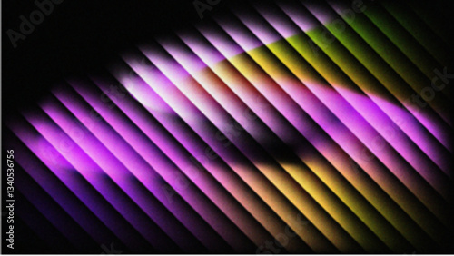 Colorful Fractal Glass Gradient Textures