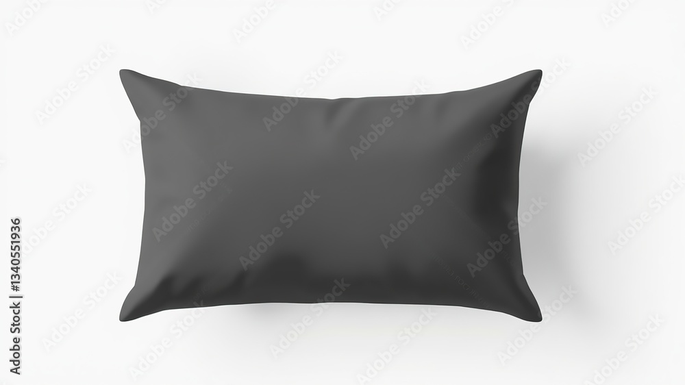 Customizable Rectangle Pillow Mockup - Design Template Customizable Rectangle Pillow Mockup - Design Template