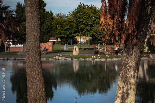 house on the lake