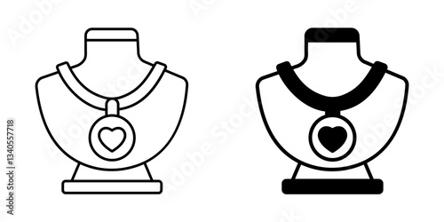 Diamond Necklace Icon – Luxury Jewelry, Fashion Accessory, and Elegant Pendant