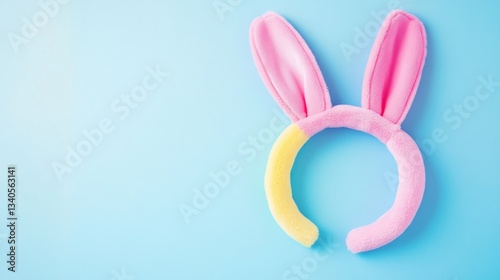Adorable Pink Bunny Ears Headband
