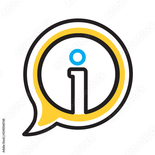 Vector multi color icon for Importance
