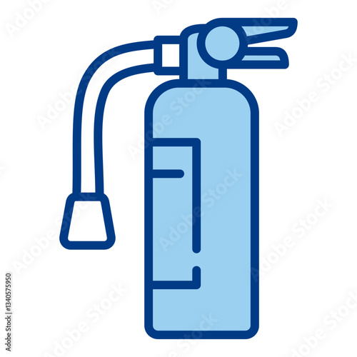 Fire Extinguisher Icon Single Vector Collection 